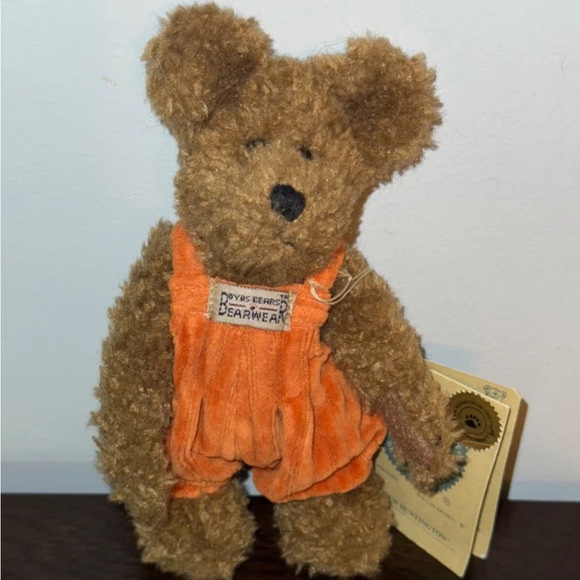 Boyds Bears Other - Boyd’s Bear Andrew Huntington 20th Anniversary 6” Archive JB Bean Orange 918053